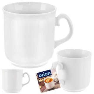 Kubek porcelanowy do kawy herbaty biały MONA 400 ml ORION 129607