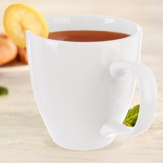 Kubek porcelanowy do kawy herbaty biały MONA 400 ml ORION 129613