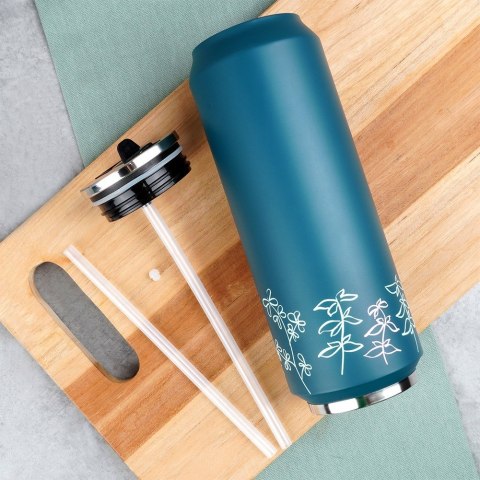 Kubek termiczny PUSZKA z ustnikiem rurką na kawę LOUKA 700 ml ORION 124818