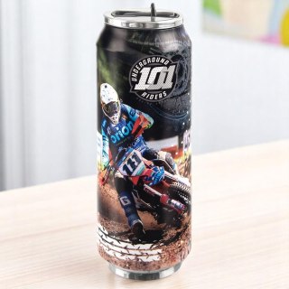 Kubek termiczny PUSZKA ze słomką ustnikiem do szkoły RAJD 700 ml ORION 124822