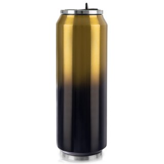 Kubek termiczny PUSZKA ze słomką ustnikiem na kawę GRADIENT 700 ml ORION 128532