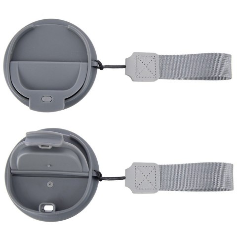 Kubek termiczny na kawę do samochodu auta szkoły szary TERMO 590 ml ORION 112281