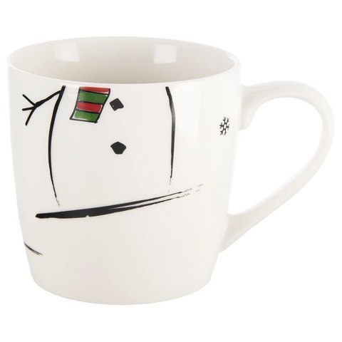 Kubek z miseczką do zupy dla dziecka dzieci porcelanowy bałwan 2 ele. ORION 129646