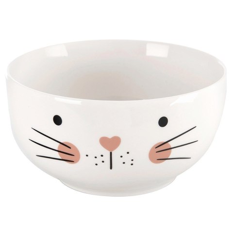 Kubek z miseczką do zupy dla dziecka dzieci porcelanowy kot 2 ele. ORION 129643