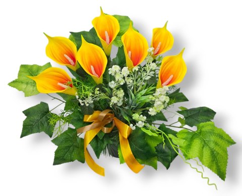 BUKIET KALIE WKŁAD DO WAZONU FLAKONU STROIK NA GRÓB CMENTARZ