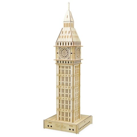 DREWNIANE PUZZLE 3D PRZESTRZENNE BIG BEN DIY 8+