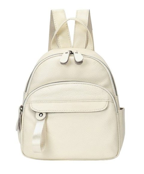 SKÓRZANY PLECAK DAMSKI 2 KOLORY DO WYBORU