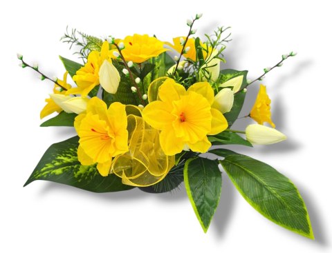 STROIK KOMPOZYCJA KWIATOWA MISA Z OBCIĄŻENIEM NA CMENTARZ GRÓB