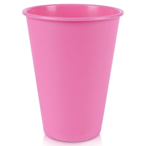 Kubki plastikowe wielorazowe 400 ml zestaw kubków 6 sztuk EXCELLENT HOUSEWARE 139339