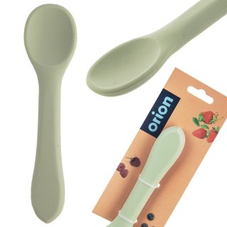 ŁYŻECZKA DZIECIĘCA SILIKONOWA DLA DZIECI DZIECKA 14CM ZIELONA ORION 154208