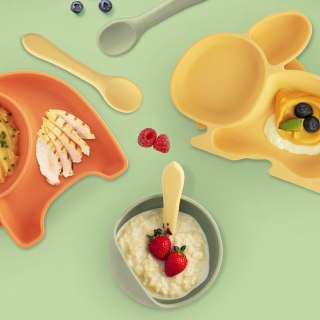 ŁYŻECZKA DZIECIĘCA SILIKONOWA DLA DZIECI DZIECKA 14CM ŻÓŁTA ORION 154209