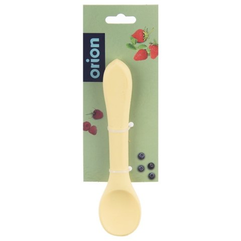 ŁYŻECZKA DZIECIĘCA SILIKONOWA DLA DZIECI DZIECKA 14CM ŻÓŁTA ORION 154209