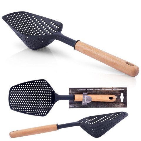 Łyżka szumówka długa kuchenna 36cm VILDE 259287