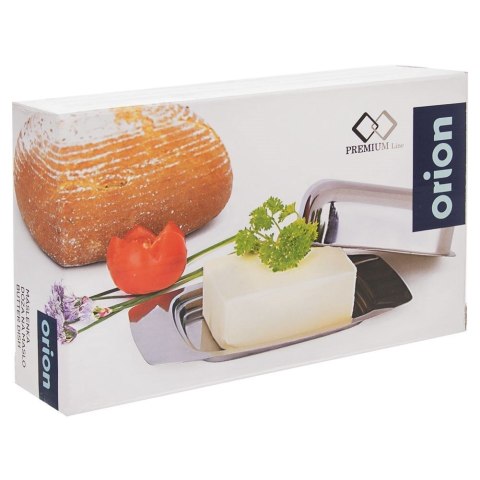 MASELNICZKA STALOWA MASELNICA POJEMNIK NA MASŁO ORION 150267