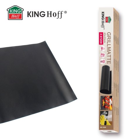 MATY DO GRILLOWANIA, ZESTAW 3SZT, 40X33CM, KINGHOFF KH-1920