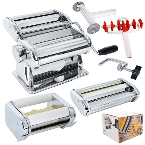 Maszynka do robienia makaronu wałkowania ciasta na pierogi 9 grubości ORION 131512