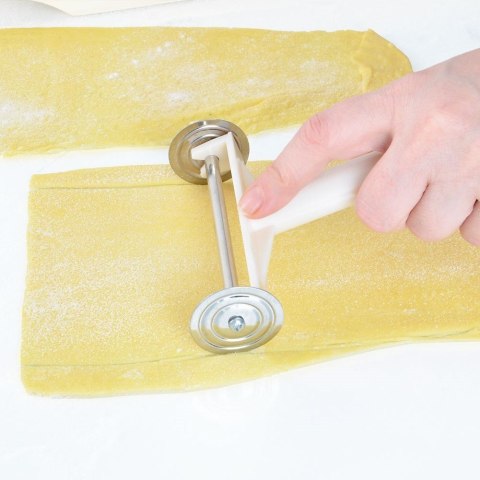 Maszynka do robienia makaronu wałkowania ciasta na pierogi 9 grubości ORION 131512