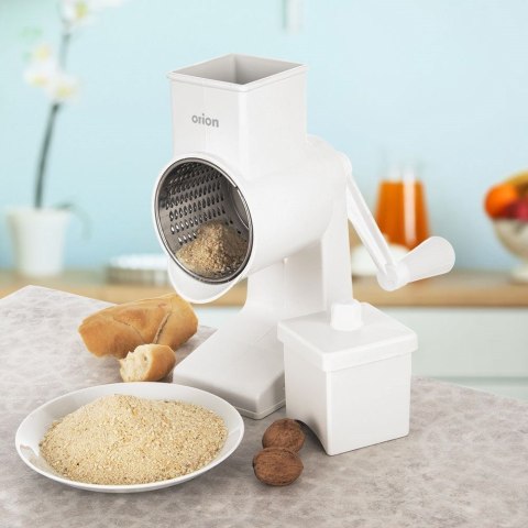 Maszynka ręczna do tarcia mielenia bułki tartej sera orzechów maku ORION 130306