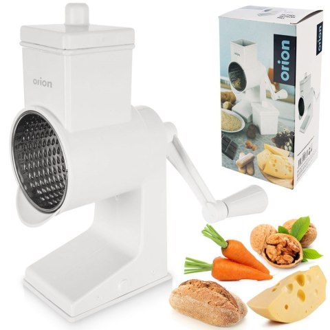 Maszynka ręczna do tarcia mielenia bułki tartej sera orzechów maku ORION 130306