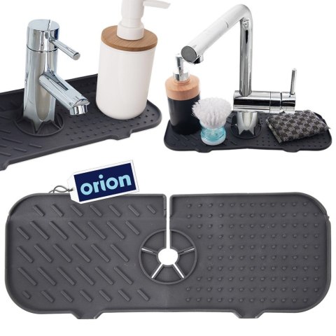 Mata na zlew do zlewu do suszenia naczyń silikonowa 36x14cm ORION 540118