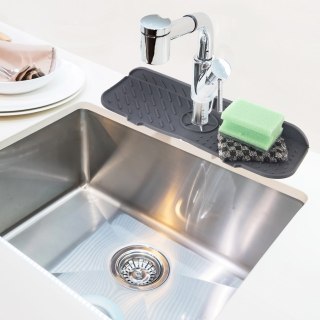 Mata na zlew do zlewu do suszenia naczyń silikonowa 36x14cm ORION 540118