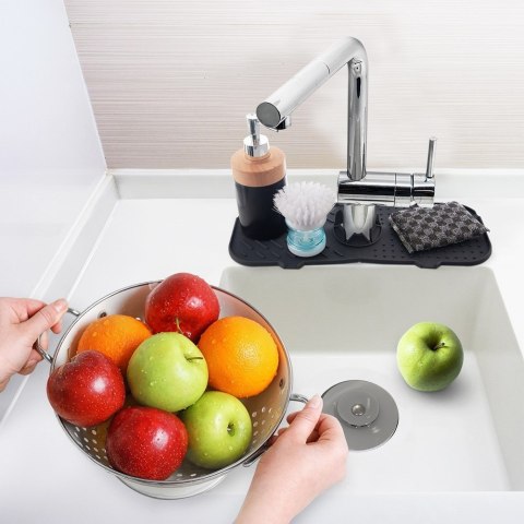 Mata na zlew do zlewu do suszenia naczyń silikonowa 36x14cm ORION 540118