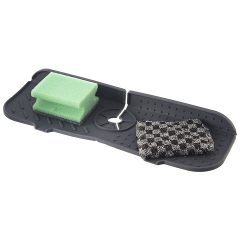 Mata na zlew do zlewu do suszenia naczyń silikonowa 36x14cm ORION 540118