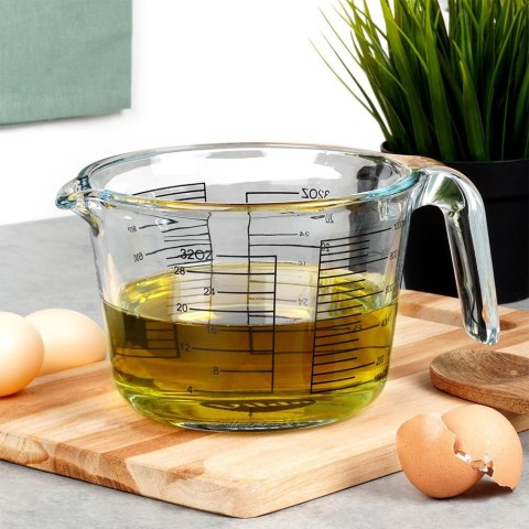 Miarka kuchenna do kuchni szklana duża XL 1L VILDE 259722