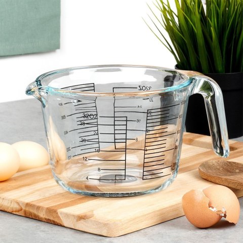 Miarka kuchenna do kuchni szklana duża XL 1L VILDE 259722