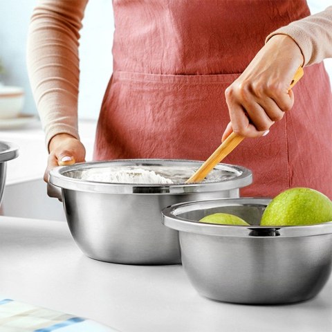 MISKA KUCHENNA METALOWA STALOWA ACER 20CM 1.5L NAVA 10-261-001