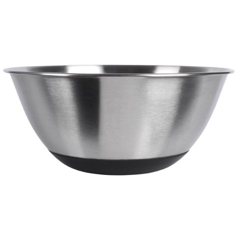 MISKA KUCHENNA METALOWA STALOWA ANTYPOŚLIZGOWA SREBRNA 19CM 1.2L VILDE 259641