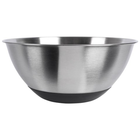 MISKA KUCHENNA METALOWA STALOWA ANTYPOŚLIZGOWA SREBRNA 21.5CM 1.9L VILDE 259642