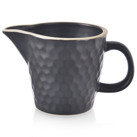 MLECZNIK CERAMICZNY DZBANUSZEK DZBANEK NA MLEKO SOS CZARNY TEA TIME 100ML ORION 155303