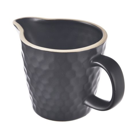 MLECZNIK CERAMICZNY DZBANUSZEK DZBANEK NA MLEKO SOS CZARNY TEA TIME 100ML ORION 155303