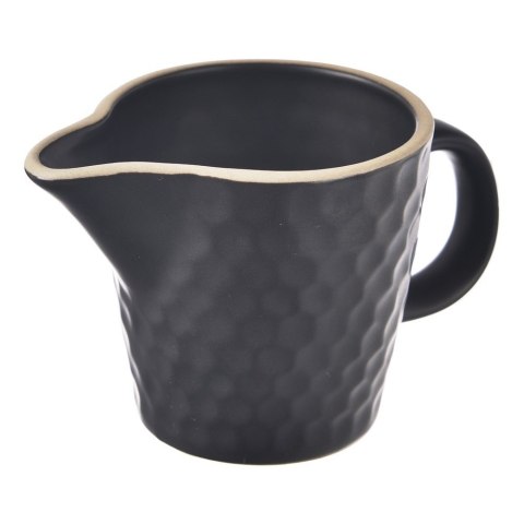 MLECZNIK CERAMICZNY DZBANUSZEK DZBANEK NA MLEKO SOS CZARNY TEA TIME 100ML ORION 155303