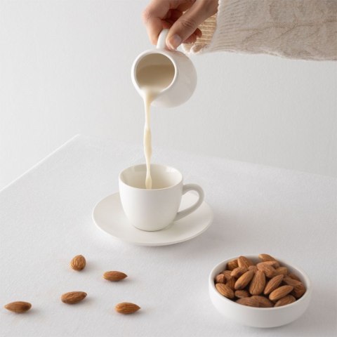 MLECZNIK PORCELANOWY BIAŁY DZBANUSZEK NA MLEKO SOS MONA 80ML ORION 155304