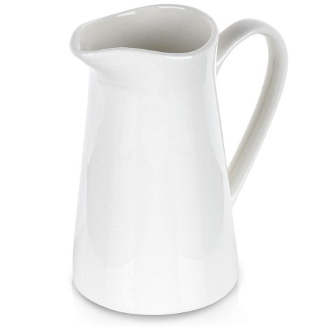 MLECZNIK PORCELANOWY DZBANEK DZBANUSZEK NA MLEKO BIAŁY 200ML VILDE 153536