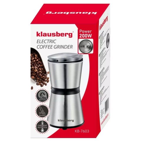 MŁYNEK ELEKTRYCZNY DO KAWY KLAUSBERG KB-7603