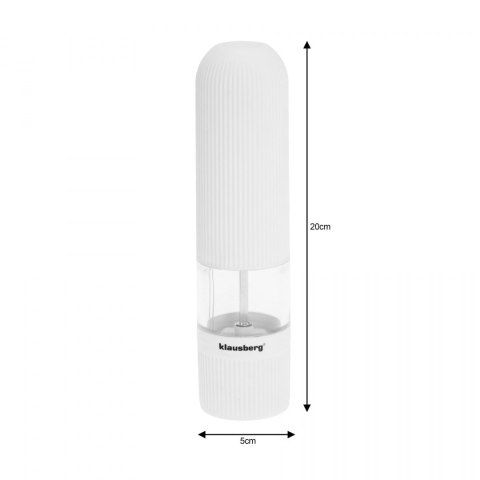 MŁYNEK ELEKTRYCZNY DO SOLI LUB PIEPRZU LED KLAUSBERG KB-7435
