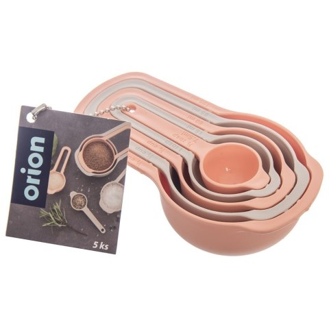 Miarki kuchenne zestaw komplet miarek kuchennych 5 rozmiarów ORION 120557