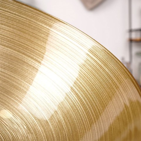 Miseczka szklana złota do zupy na sałatkę przekąski chipsy 15cm 600ml VILDE 139260