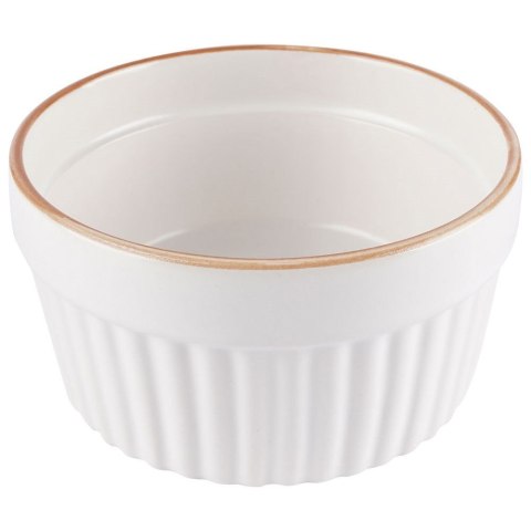 Miseczki do zapiekania kokilki porcelanowe do sosów piekarnika biała 9cm 170ml 2-ele EXCELLENT HOUSEWARE 259231