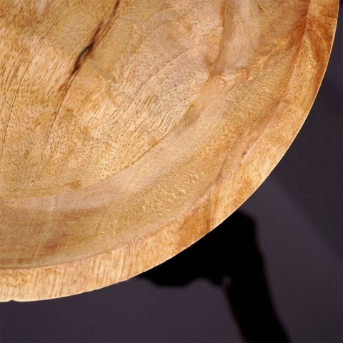 Miska drewniana na owoce warzywa przekąski MANGO 30cm 1.5L VILDE 139188