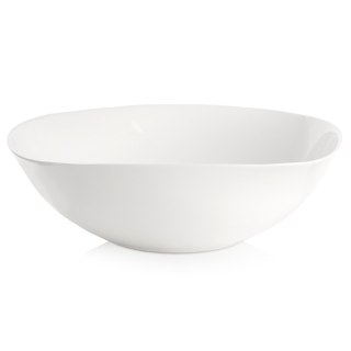 Miska szklana biała LUNA 25cm 2L ORION 127806