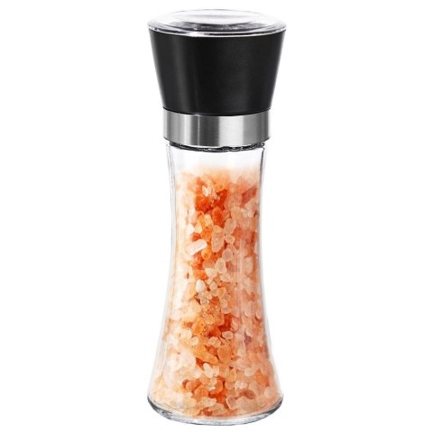 Młynek do pieprzu i soli przypraw ręczny szklany 18.5cm ORION 130195