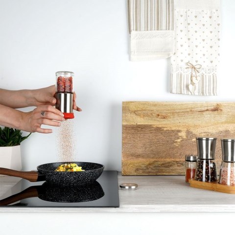 Młynek ręczny do mielenia papryczek chilli stalowy 14cm ORION 130227