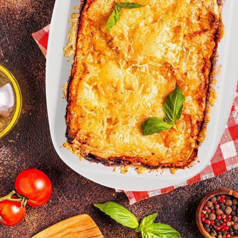 Naczynie żaroodporne porcelanowe białe 24x17x5cm 1L ORION 129806