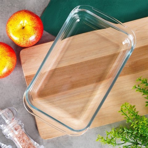 Naczynie żaroodporne szklane do piekarnika zapiekania 25.5x15x4.5cm 1L VILDE 259604