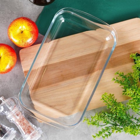 Naczynie żaroodporne szklane do piekarnika zapiekania 29.5x17.5x5cm 1.6L VILDE 259610