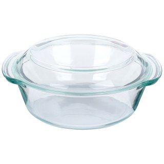 Naczynie żaroodporne z pokrywką szklane do zapiekania 2L + 750ml VILDE 259602